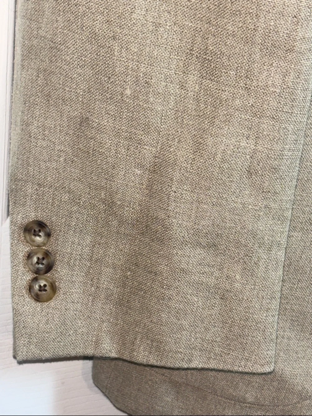 Banana Republic Men’s blazer 100% linen two button Suit Jacket